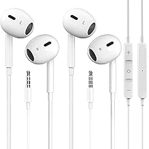 Pcwfbzf 2 Pack Wired iPhone Earbuds/Headphones/Earphones with 3.5mm Jack - Image 1