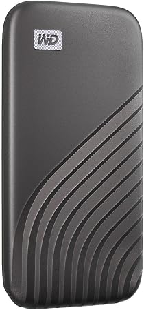 Western Digital 4TB My Passport SSD External Portable Solid State Drive, Grey, Up to 1,050 MB/s, USB 3.2 Gen-2 and USB-C Compatible (USB-A for older systems) – WDBAGF0040BGY-WESN