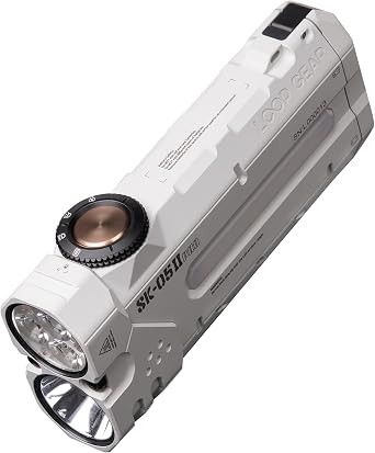 LOOP GEAR SK05 Pro 2 5000 Lumens LED Flashlight with RGB Sidelight