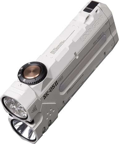 LOOP GEAR SK05 Pro 2 5000 Lumens LED Flashlight with RGB Sidelight