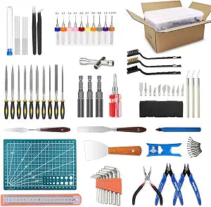 82PCS 3D Printer Tool Kit with Case for Print Removal, Cleaning & Repair