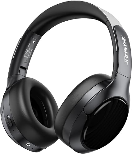 Wireless Noise Cancelling Headphones, 120H Playtime, Over Ear Headphones