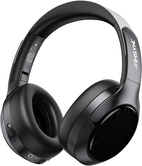 Wireless Noise Cancelling Headphones, 120H Playtime, Over Ear Headphones