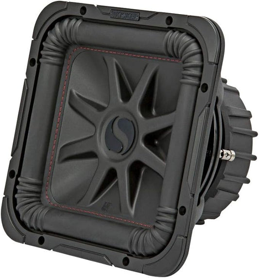 KICKER 45L7R104 L7R 10-Inch (25cm) Subwoofer, Dual Voice Coil, 4-Ohm