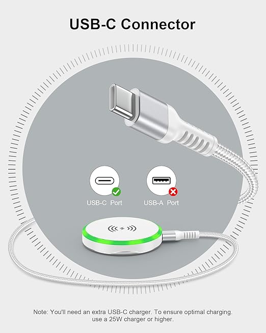 Pixelsnap 10 9a MagSafe Wireless Charger Pad with Stand 15W Fast Charging Magnetic Pad for Samsung Galaxy S25 Ultra/S24, iPhone 17/16e/15, Google Pixel 9a/10 Pro XL, AirPods, Android Cordless Charger