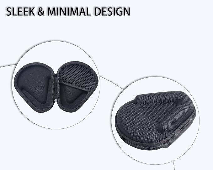 Hard Protective Travel Case Compatible with SHOKZ New OpenRun Pro 2/Pro 2 Mini/OpenRun/OpenSwim Open-Ear Sport Headphones, Compatible with MRYTKY/BAICLUD/CXK/Ogogrs Bone Conduction Headphones