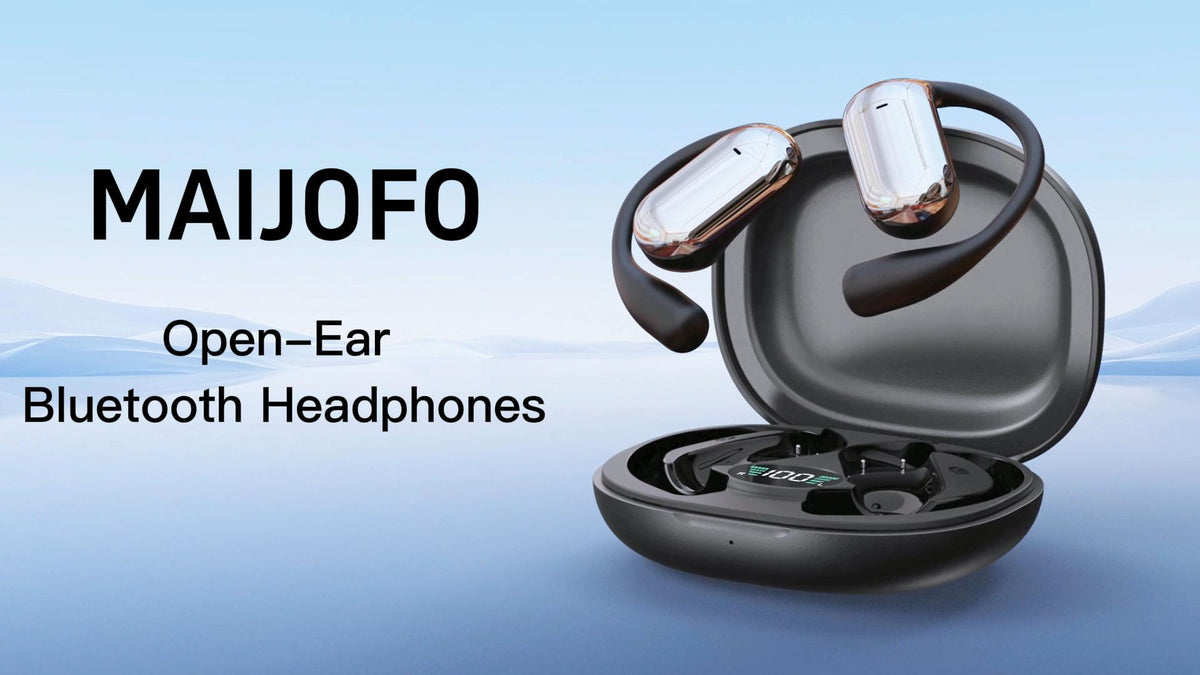 Open Ear Earbuds – Hi‑Fi OWS Noise‑Cancelling Earphones, AI Optimized Audio