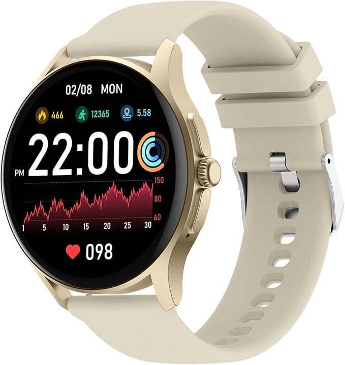 Smart Watches for Women Fitness Tracker with Heart Rate Sleep Monitor Multiple Sport Modes Calorie Step Counter for Android iOS
