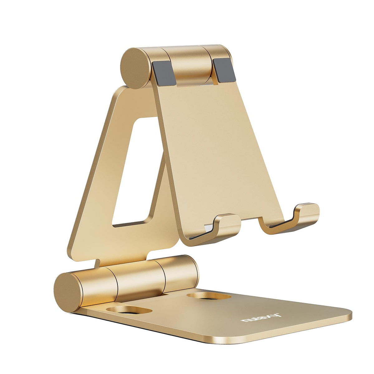 Nulaxy Full Aluminum Dual Folding Cell Phone Stand f | Phone Accessori - Image 1