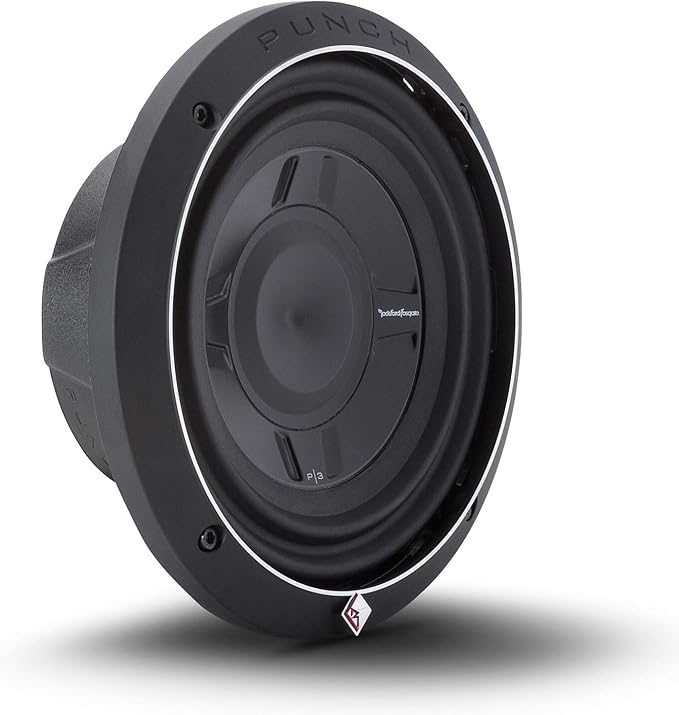 Rockford Fosgate P3SD4-8 Punch P3S 8" 4-Ohm DVC Shallow Subwoofer