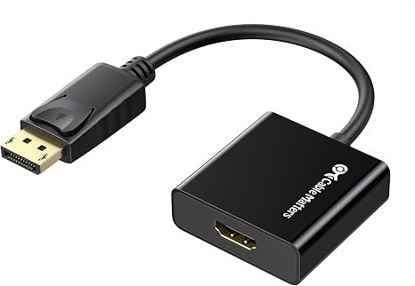 Cable Matters Active DisplayPort to HDMI Adapter, 4K@60Hz, DP to HDMI