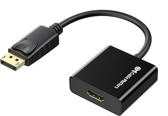 Cable Matters Active DisplayPort to HDMI Adapter, 4K@60Hz, DP to HDMI