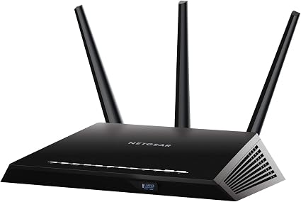 NETGEAR Nighthawk Smart WiFi Router (R6900P) - AC1900 Wireless Speed (up to 1900 Mbps) | Up to 1800 sq ft Coverage & 30 Devices | 4 x 1G Ethernet and 1 x 3.0 USB Ports | Armor Security (Renewed)