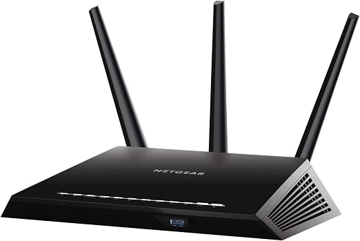 NETGEAR Nighthawk Smart WiFi Router (R6900P) - AC1900 Wireless Speed (up to 1900 Mbps) | Up to 1800 sq ft Coverage & 30 Devices | 4 x 1G Ethernet and 1 x 3.0 USB Ports | Armor Security (Renewed)