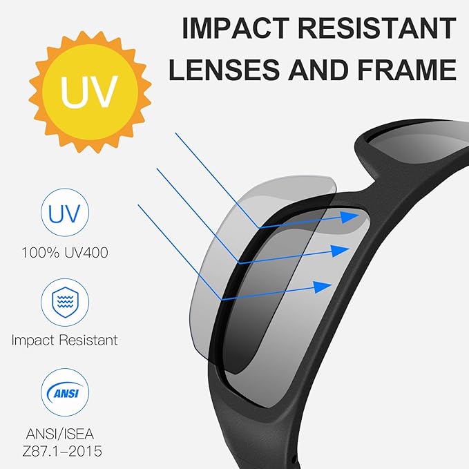 OhO sunshine Audio Sunglasses,Voice Control and Open Ear Style Listen Music and Calls with Volumn UP and Down, Bluetooth 5.0 Smart Glasses and IP44 Waterproof Feature for Outdoor Sports