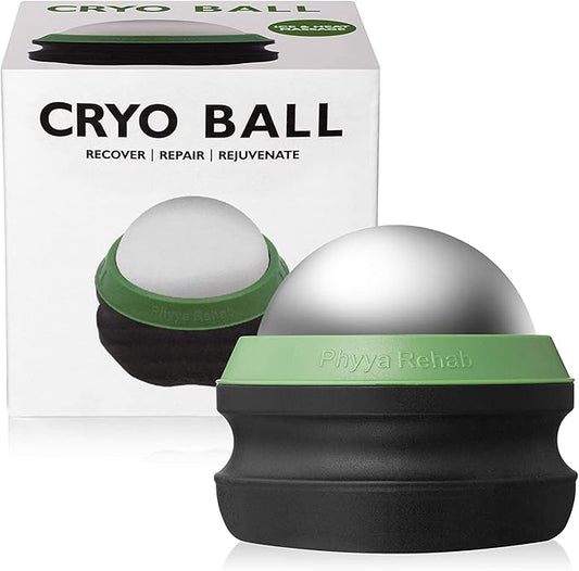 Massage Ice Roller Ball - Roller for Muscles Deep Tissue - Cold Therapy - Plantar Fasciitis Roller