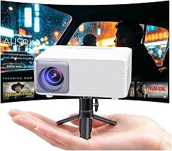 Mini Projector for iPhone 1080P Support Portable Movie Projector - Image 1