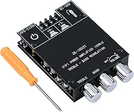 Hosyond ZK-1002T 2x100W Bluetooth 5.0 Amplifier Board, TPA3116D2 2 Channel Stereo Audio Amp Module with Bass and Treble Control, DC 12V-24V Power Amplifier for DIY Home Passive Speakers - Image 1
