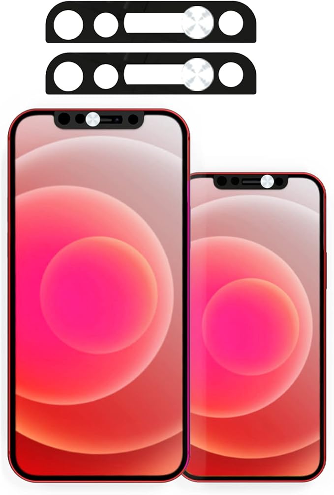 Phone Camera Cover,Webcam Cover Compatible with Phone X/XS/XR/XS Max/11/11 Pro/11 Pro Max/12/12 Mini /12Pro/12Pro Max,Protect Privacy and Security,Not Affect Facial ID-Silver