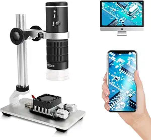 WiFi Digital Microscope for iPhone Android Phone and Mac Windows PC