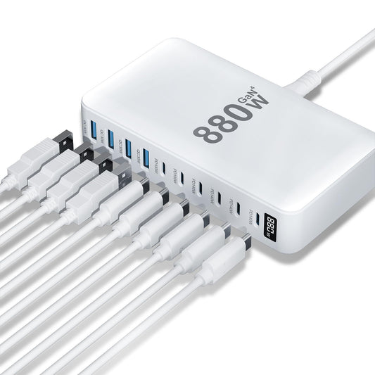 USB C Charger 880W USB C Charger Block,GaN IV 10-Por | Charging & Powe - Image 1