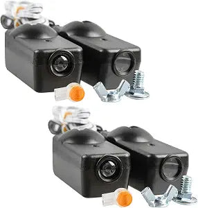 2 Garage Safety Sensors for Lifmaster Sears Chamberlain 41A5034 w/Brackets