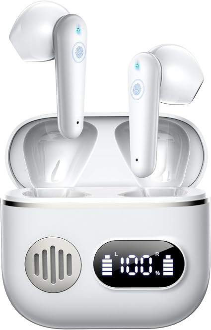 CoolJumper Real Time AI Translation Earbuds 198 Language 0.5s Instant HD Stereo Sound Translating Headphones with LED Charging Case