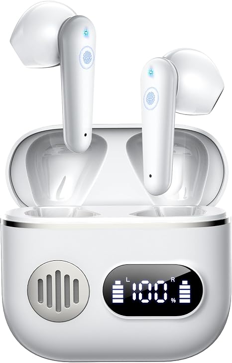 CoolJumper Real Time AI Translation Earbuds 198 Language 0.5s Instant HD Stereo Sound Translating Headphones with LED Charging Case