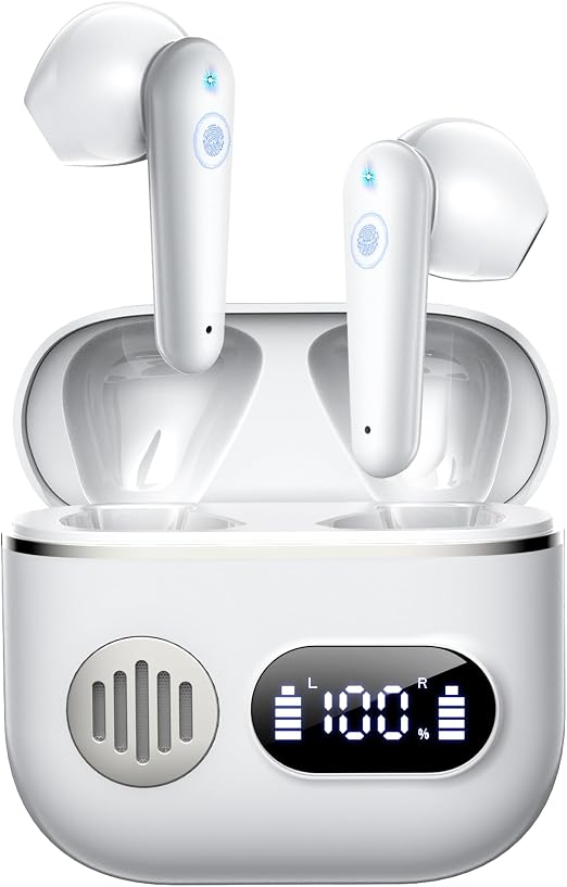 CoolJumper Real Time AI Translation Earbuds 198 Language 0.5s Instant HD Stereo Sound Translating Headphones with LED Charging Case
