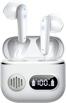 CoolJumper Real Time AI Translation Earbuds 198 Language 0.5s Instant HD Stereo Sound Translating Headphones with LED Charging Case