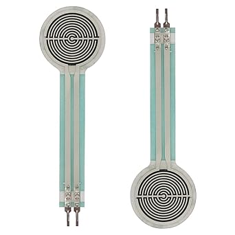 Force Sensing Resistor, Pressure Sensor, 20G-6KG Force Sensor, High Precise Flexible Force Gauge for Home Industry (2 Pack) (RP-C18.3-LT) (RP-C18.3-LT)