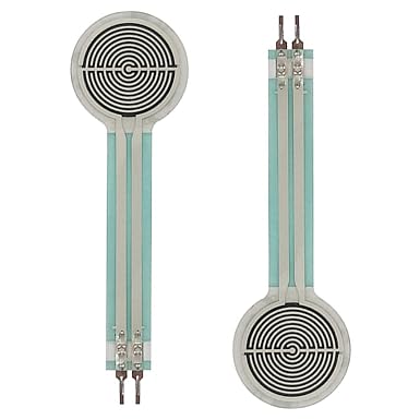 Force Sensing Resistor, Pressure Sensor, 20G-6KG Force Sensor, High Precise Flexible Force Gauge for Home Industry (2 Pack) (RP-C18.3-LT) (RP-C18.3-LT)