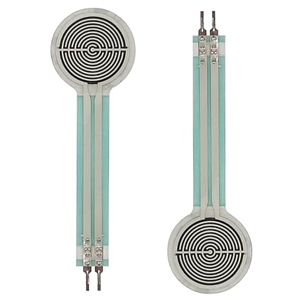 Force Sensing Resistor, Pressure Sensor, 20G-6KG Force Sensor, High Precise Flexible Force Gauge for Home Industry (2 Pack) (RP-C18.3-LT) (RP-C18.3-LT)