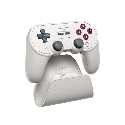 8Bitdo Pro 3 Bluetooth Controller with Charging Dock - G Classic