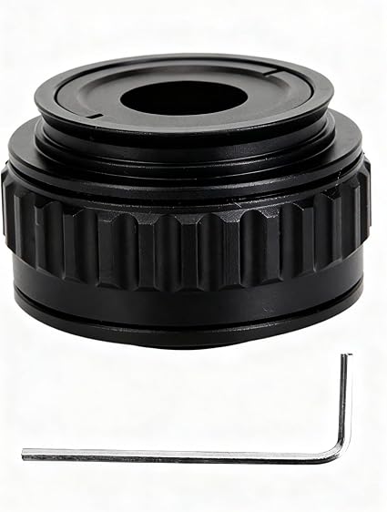 0.35X Microscope Adapter，CTV Microscope Lens Camera Interface Adapters，Mount Lens Adapter Microscope Accessory，for Trinocular Stereo Microscope