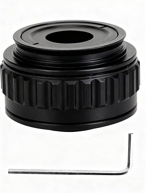 0.35X Microscope Adapter，CTV Microscope Lens Camera Interface Adapters，Mount Lens Adapter Microscope Accessory，for Trinocular Stereo Microscope