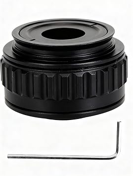 0.35X Microscope Adapter，CTV Microscope Lens Camera Interface Adapters，Mount Lens Adapter Microscope Accessory，for Trinocular Stereo Microscope
