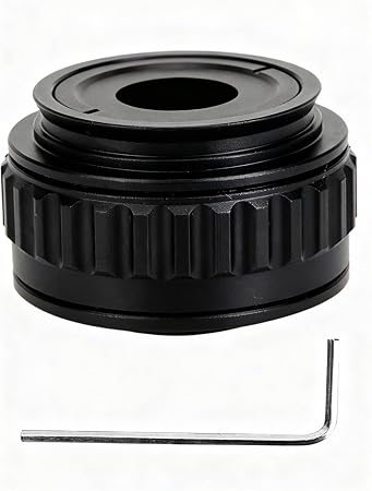 0.35X Microscope Adapter，CTV Microscope Lens Camera Interface Adapters，Mount Lens Adapter Microscope Accessory，for Trinocular Stereo Microscope