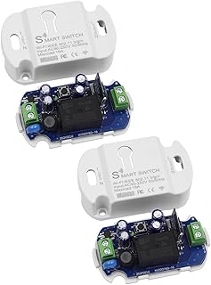 16A Inline WiFi Smart Switch Relay, 120V Smart Life Wireless Module - Image 1