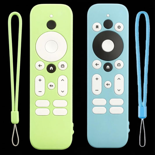 [2 Pack] Remote Case for Mecool KD3 Android TV/Onn. Android TV 2K FHD Streaming Stick Protective Cover Silicone Glowing in The Dark