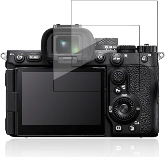 NOUKAJU Screen Protector for Sony Alpha 7 V, HD Tempered Glass,9h Hardness,Scratch,Anti-Fingerprin,Tempered Glass Film Guard for Sony Alpha 7 V Camera[2 Pack]