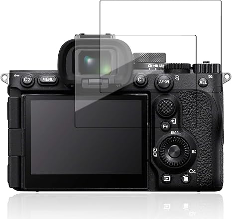NOUKAJU Screen Protector for Sony Alpha 7 V, HD Tempered Glass,9h Hardness,Scratch,Anti-Fingerprin,Tempered Glass Film Guard for Sony Alpha 7 V Camera[2 Pack]