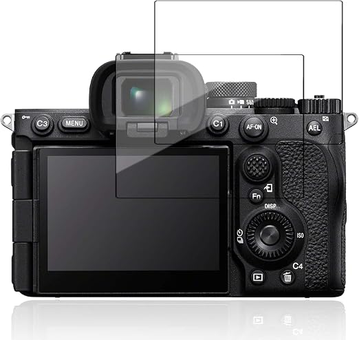 NOUKAJU Screen Protector for Sony Alpha 7 V, HD Tempered Glass,9h Hardness,Scratch,Anti-Fingerprin,Tempered Glass Film Guard for Sony Alpha 7 V Camera[2 Pack]