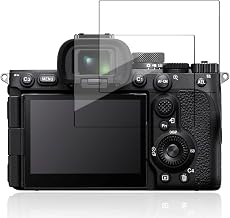 NOUKAJU Screen Protector for Sony Alpha 7 V, HD Tempered Glass,9h Hardness,Scratch,Anti-Fingerprin,Tempered Glass Film Guard for Sony Alpha 7 V Camera[2 Pack] - Image 1