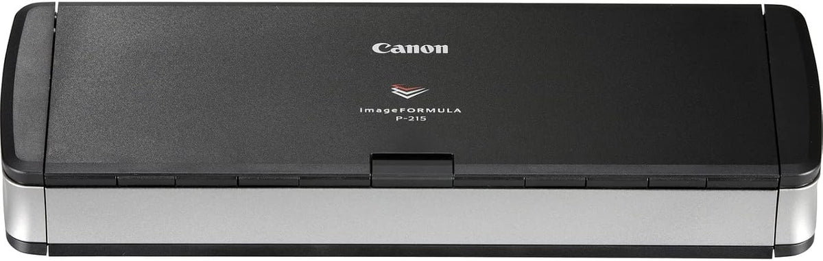 Canon imageFORMULA P-215II Mobile Document Scanner, Black, 1.6" x 11" x 3.7"