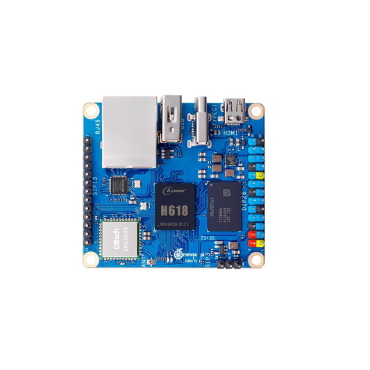 Orange Pi Zero 3 1GB/1.5GB/2GB/4GB LPDDR4 Allwinner H618 4-Core 64 Bit Single Board Computer, Support WiFi 5.0/Bluetooth 5.0, Development Board Run Linux/Debian/Ubuntu/Android (4GB)