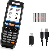 2D Wireless Barcode Scanner,JRHC Portable Inventory Scanner & Data Collector 2.4G Bar Code Reader Long Transmission Distance with 2.8 Inch LCD Screen for Warehouse,Library,Pharmacy,Supermarket,Store - Image 1