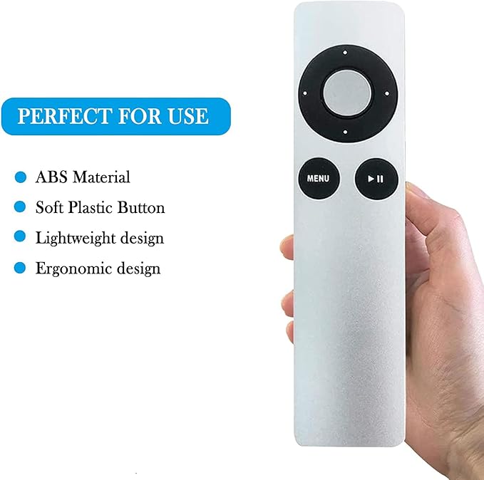 New Replacement Apple TV Remote Control for Apple TV1 2 3 A1427 A1469 A1378 A1294 MD199LL/A MC572LL/A MC377LL/A MM4T2AM/A MM4T2ZM/A TV