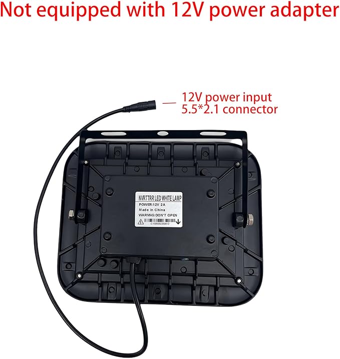 IR Illuminator for CCTV Security Cameras,12V ir Light 6 LED Infrared Illuminator Lights, Rainproof, Automatic Switch at Night (20-lamp IR Illuminator Aluminum)