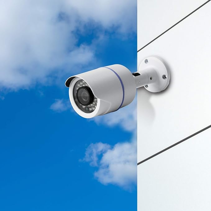 1 Pack Analog HD 1080p Wired Bullet Camera (White, Camera Only, Compatible with Night Owl DVRs)
